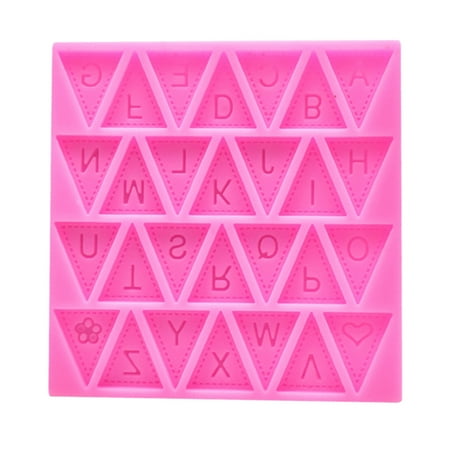 

kitchen aid Clearance Cake Pan Silicone Letter Mold for Chocolate Large Letters Alphabet Mold For Cake
