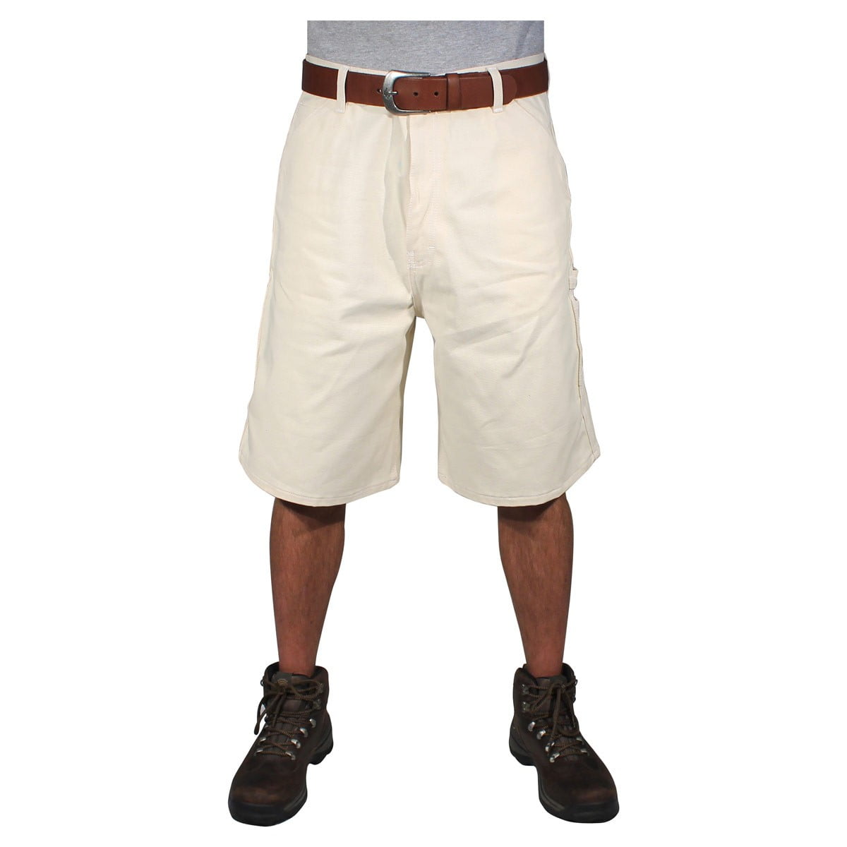 Rugged Blue Male Workwear Painters Shorts Men Regular Fit Natural