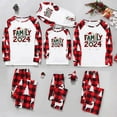 thumbnail image 5 of Penkiiy Christmas Pajamas for Family 2024 Matching Sets Lounge Sets for Women Couples Loungewear Sets Christmas Pjs 9 Months Red, 5 of 5