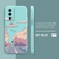 thumbnail image 3 of Case For Redmi K60E K50 K40S K40 K30 K20 10C 9 8A 8 10 Pro 4G 5G Colour Simple Liquid silicone Case Sunset Maple Snow Mountains, 3 of 5