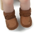 thumbnail image 5 of BJUTIR Fashion Boots Baby Boys Girls Soft Plush Snow Boots Warm Cotton First Walkers Shoes, 5 of 9