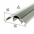 thumbnail image 3 of M-D Building Products 08003 3-3/4 in. x 1-1/8 in. x 32 in. Silver Aluminum and Vinyl Heavy-Duty High-Profile Threshold, 3 of 5