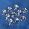 thumbnail image 2 of GAXIRE 10Ud Horquillas De Metal En Espiral Con De Rhinestone Transparentes Para Estilo Y, 2 of 5