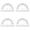 Clear*4, variant on Zoxiy Plastic Protractor With Swing Arm,Translucent Plastic Math Protractors with 180 Degrees for Accurate Angle MeasurementmReadings And Drawing,Dual-Scale,Teacher & Classroom Must Haves