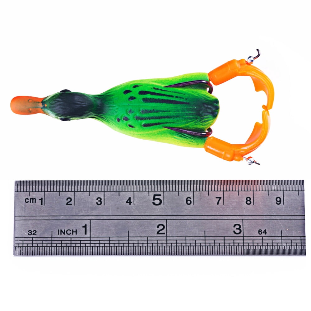 10PCS Topwater Suicide Duck 8.5cm/12g Bass Soft Bait Fishing Lure Propeller USA
