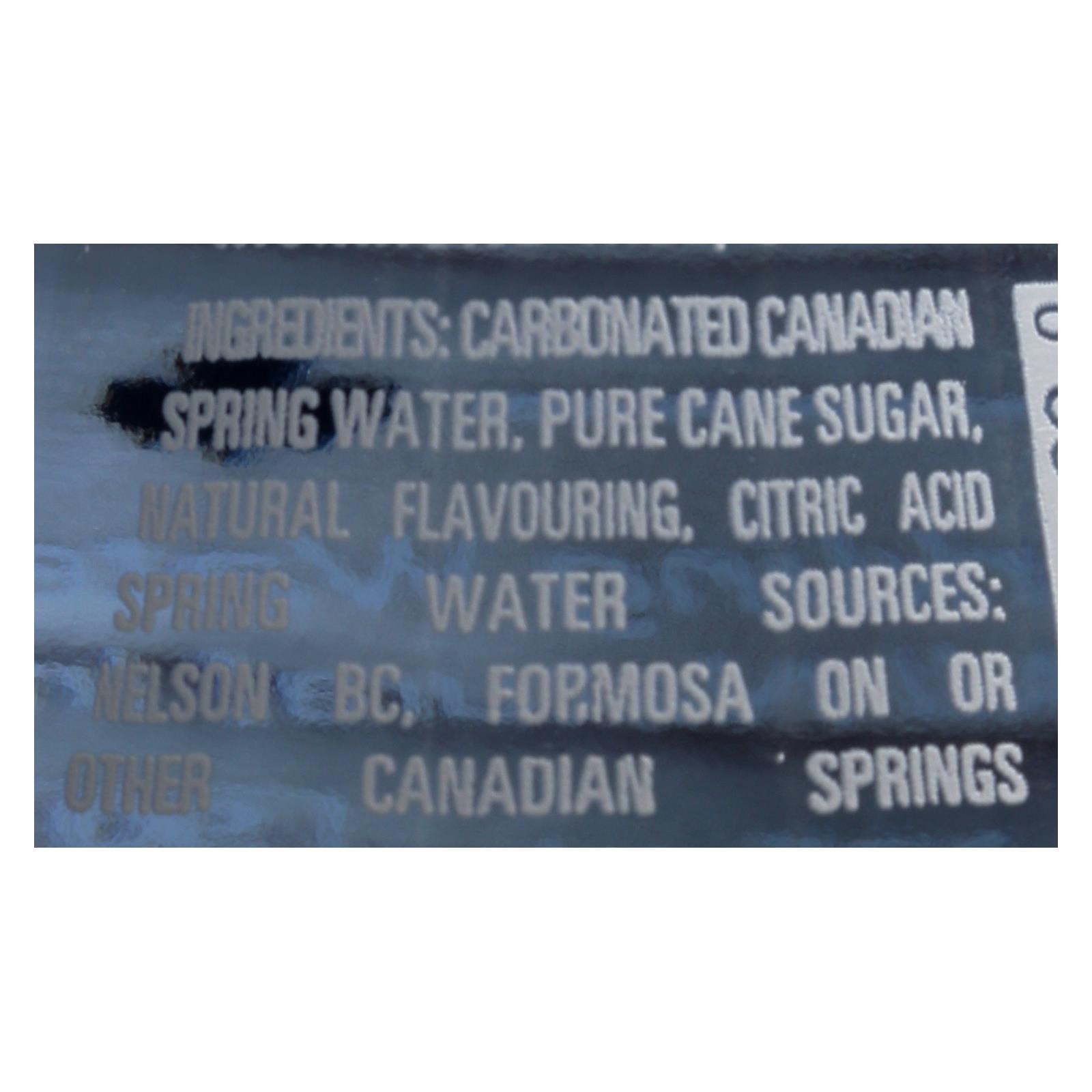 Clearly Canadian - Sparkling Water Mountain Blckberry - Case of 12-11 FZ