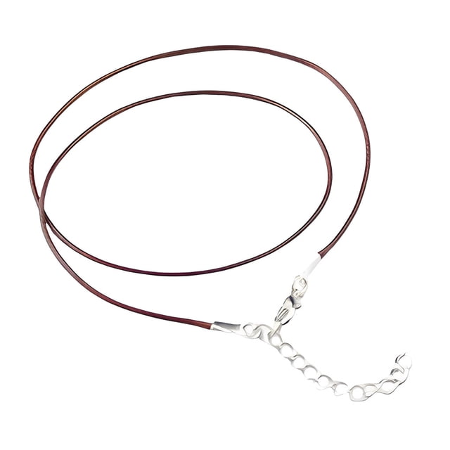 pitrice Necklace Choker Rope Polyester Bracelet Beading Cord DIY Pendant Extender String Chain Jewelry Findings Accessory Coffee