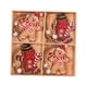 thumbnail image 2 of 12 adornos navideños colgantes de madera, decoración navideña, colgante artesanal para puerta, ventana, suministros para fiestas, inauguración de la estilo A mayimx Rebanadas colgantes, 2 of 9