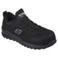 thumbnail image 1 of SKECHERS WORK Women's Bulklin - Balran Composite Toe Work Shoe Black - 108033-BLK, 1 of 5