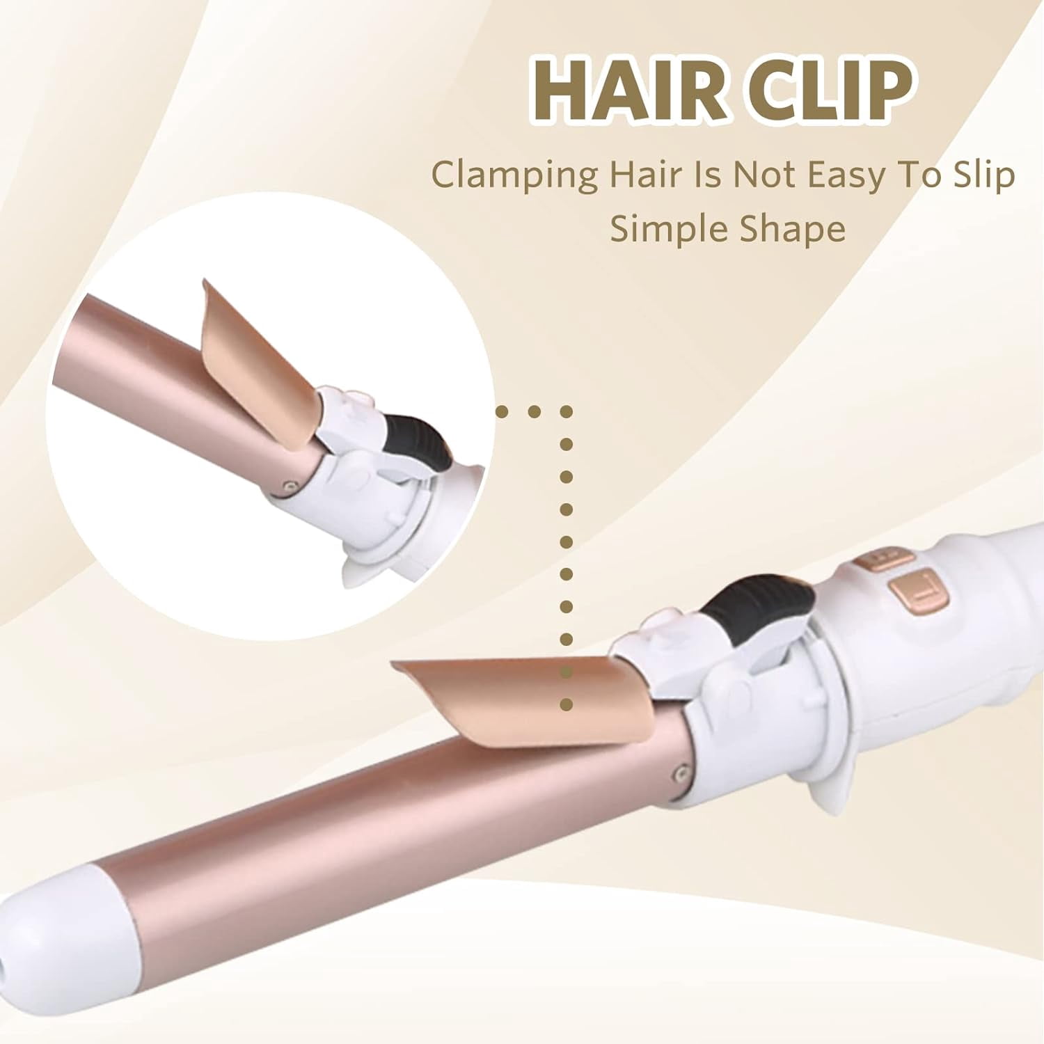 Curling Wand Automatic Curling Iron Automatic Hair Curler Rotating Curling Iron Hair Waver Hair Styling Irons 30s Instant Heat Wand 110-240v