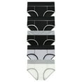thumbnail image 4 of YWDJ Panties for Women Plus Size 5 Pack Cotton Lightweight No Show 5PC Solid Color Patchwork Briefs Panties Underwear Bikini Underpants Multicolor 5XL, 4 of 9
