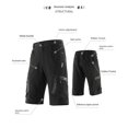 thumbnail image 3 of Downhill Off-road Mountain Bike Professional Riding Five-point Men's Riding Shorts Outdoor Mountaineering Shorts, 3 of 4
