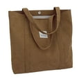 thumbnail image 1 of MERIGLARE Sac Fourre-Tout Mignon Réutilisable Sac de Magasinage Polyvalent pour Usage Quotidien Voyage École Brun, 1 of 9