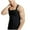 Black, variant on Wyobmus Men's Cotton Tank Top Soft Sleeveless Square Neck Stretchy A-Shirts Basic Solid Sports Workout Undershirts M-3X Black