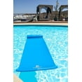 thumbnail image 5 of Cococabana 74 inch Foam Pool Float with Headrest – Vinyl Coated Luxury Float for Pool & Lake – Available in Pink, Pink Stripes, Pacific Blue, Pacific Blue Stripes – 1.5", 2", or 2.5" Thick, 5 of 8