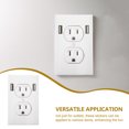 thumbnail image 4 of Miangastore Power Socket Stickers Prank For Adults In White Vinyl For Home 20Pcs, 4 of 8