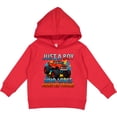 thumbnail image 2 of Inktastic Just a Boy Who Loves Monster Trucks Toddler Hoodie, 2 of 4