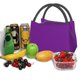 thumbnail image 3 of Fotbe Purple Bolsa Térmica Portátil con Estampado, Bolsa de Entrega de Alimentos Aislada, Bolsa Reutilizable de Gran Capacidad para Comidas y Supermercado, 3 of 6