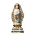 thumbnail image 4 of Figura de Guan Yin Perfecl escultura tallada Bodhisattva decoración Feng Shui Oro 20 cm x 8 cm x 6,2 cm, 4 of 8