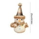 thumbnail image 3 of Sofá con Almohada de Muñeco de Nieve Peludo, Decoraciones Navideñas, Serie Feliz Navidad, 3 of 6