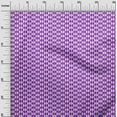 thumbnail image 3 of oneOone Velvet Purple Fabric Geometric Fabric For Sewing Printed Craft Fabric By The Yard 58 Inch Wide, 3 of 5