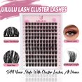 thumbnail image 2 of Eyelash Clusters Uilulu D Curl 0.07D 10-18 mm 132 pestañas, 2 of 4