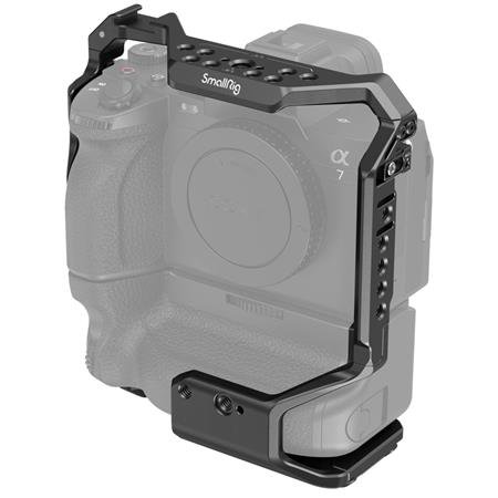 3594 Full Camera Cage for Sony Alpha 7S III/Alpha 7 IV/Alpha 7R IV/Alpha 1 with VG-C4EM Battery Grip