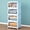 Blue, variant on 4 Tier Stackable Plastic Storage Bins with Lid and Wheels - 23 QT Closet Organizers and Storage, Foldable Storage Containers, Organization and Storage Boxes for Craft, Home, Pantry, Dorm,Grey