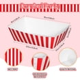 thumbnail image 2 of Bandejas de papel Rtteri para fiestas de carnaval, 50 unidades, con forro antigrasa, 2 of 7