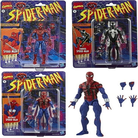 ML Legends Spiderman 6 Inch Action Figure Toys Antique Spiderman Figurine  Doll Model Collection Gift For Friend Kids Toys