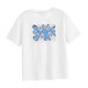 thumbnail image 3 of Camiseta de verano para mujer, camisetas básicas, ropa elegante, camisetas de manga corta, camiseta femenina para mochilero, viajes y vacaciones Blanco, 3 of 8