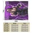 thumbnail image 3 of The Undertaker Blanket, Super Soft Throw Blanket For Couch Sofa Bed, Cozy Lightweight Warm Flannel Blanket, 80"X60", 3 of 9