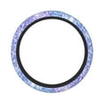 thumbnail image 2 of Bingfone Multicolor Glitter Steering Wheel Cover - Universal 15 Inches Car Steering Wheel Covers Grip Auto Internal Accessories, 2 of 7