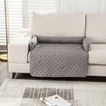 thumbnail image 3 of Dog Couch Bed – 47.24" Dog Bed for Couch with Removable Cover, Non-Slip Sofa Protector for Small Medium Large Dogs（Dark Gray XXL）, 3 of 8