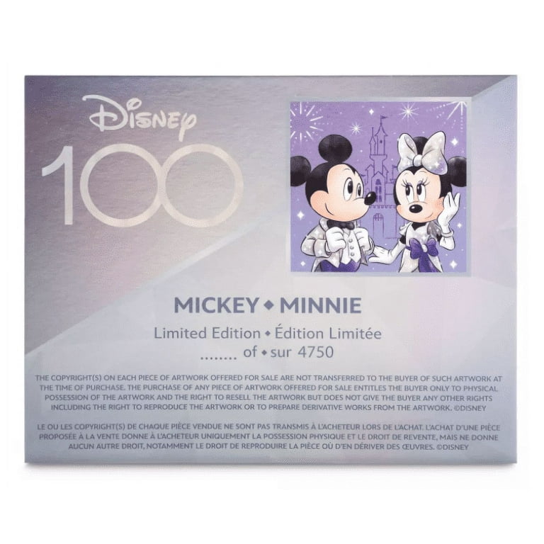ミッキー ミニーマウス Dollプラチナセット Disney100周年限定 Disney Disney100 Mickey Mouse Minnie Mouse Limited Edition Doll