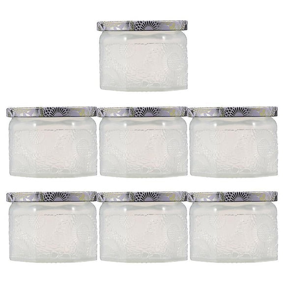 7 piezas tarro para hacer velas