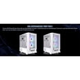 thumbnail image 5 of Thermaltake Ceres 350 MX Snow Mid Tower ATX Case; 3 Pre-installed ARGB Snow Fans; Dual Front Panels; Hidden-Connector Motherboard Compatible; CA-1Z3-00M6WN-00, 5 of 20