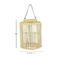 thumbnail image 3 of DecMode 14"W, 18"H Coastal Lantern, Light Brown, 1 - Piece, 3 of 7