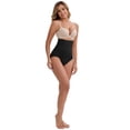 thumbnail image 5 of DARING DIVA Women's High-Waisted Butt Lifting Briefs Postpartum Tummy Control L Black, 5 of 5