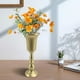 thumbnail image 3 of Florero decorativo Sunnimix Manojo interior Arreglo floral Oro, 3 of 8