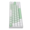 thumbnail image 1 of 2.4G  Wireless Wired Keyboard, Compact 61 Keys Mechanical Keyboard Red Switch  for IOS, 1 of 7