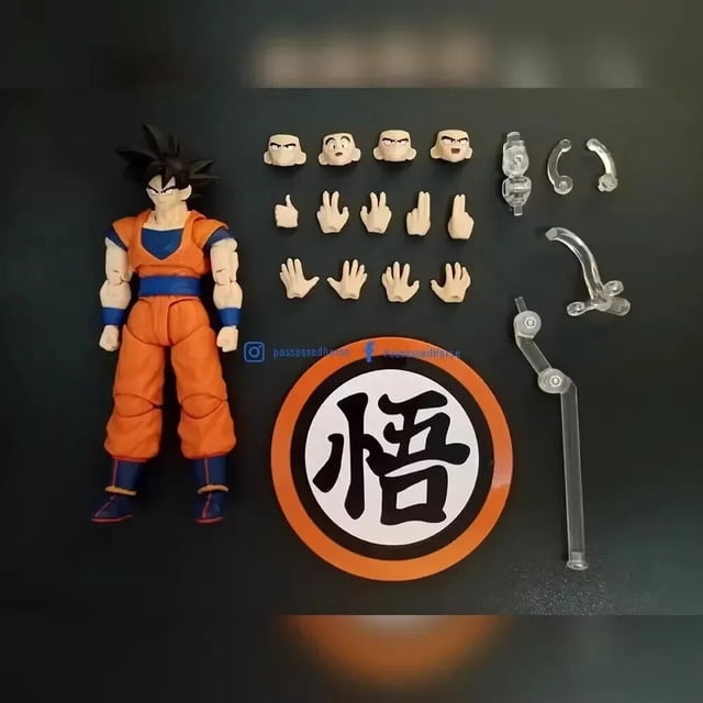 Figura de Anime Demoniacal Fit Figuarts Dragon Ball Son Goku figura de acción Martialist Forever 14cm decoración de la habitación regalo de Navidad