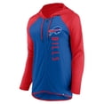 thumbnail image 2 of Women's Royal/Red Buffalo Bills Forever Fan Full-Zip Hoodie, 2 of 3