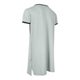 thumbnail image 5 of Dovford 2024 Men's Nightshirt Nightgown Short Sleeve V Neck Sleepshirt Pajama Shirt Summer Comfy Big & Tall Henley Sleep Gowns, 5 of 6