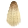 thumbnail image 2 of DOPI Human Hair Wigs For Women Hair Wigs Black Wig Long Synthetic Hair Wave Water Long Curly Fashion Gold Curly wig, 2 of 5