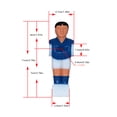 thumbnail image 1 of 4 piezas de plástico para mesa de fútbol, minimuñeco humanoide para juegos de fútbol, 1 of 7
