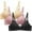 Beige, variant on Bras for Women 3 Pack No Wire,Womens Bra Small Cup,Women's Seamless Wire Free Push-up Bra,Bras for Women Wireless Bras No Underwire Comfort Bralettes,Rose Gold,S