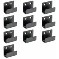 thumbnail image 1 of Ganchos de Acero inoxidable NQ Soporte para colgar en El baño y la cocina Negro 10 piezas, 1 of 5