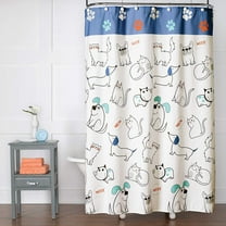 SKL Home by Saturday Knight Ltd. Pet Playground Shower Curtain, Multicolored