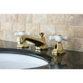 thumbnail image 2 of Kingston Brass KS4467PX 8 in. Widespread Bathroom Faucet, Brushed Brass, 2 of 7